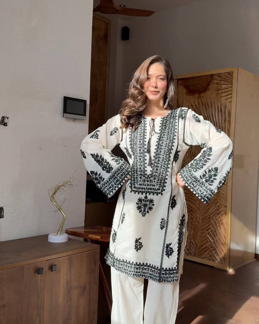 Ink & Ivory Kurta Set