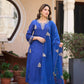 Royal Blue Azure Suit Set