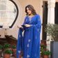 Royal Blue Azure Suit Set