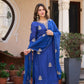 Royal Blue Azure Suit Set
