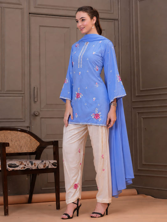 Iris Cotton Kurta Set