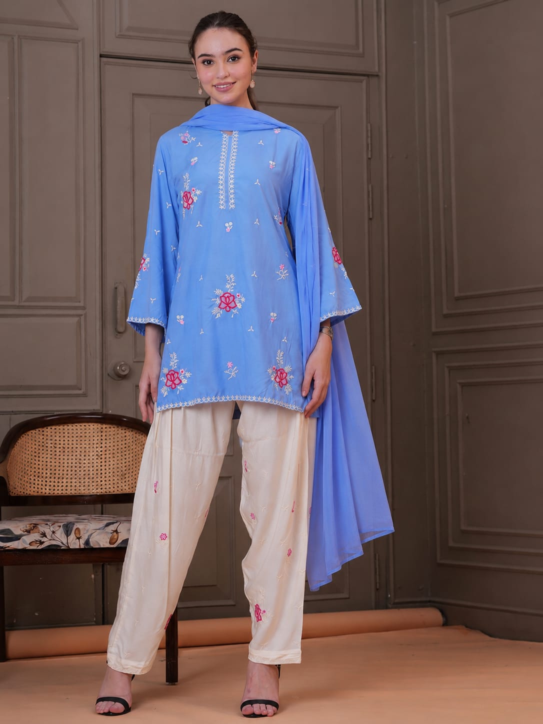 Iris Cotton Kurta Set