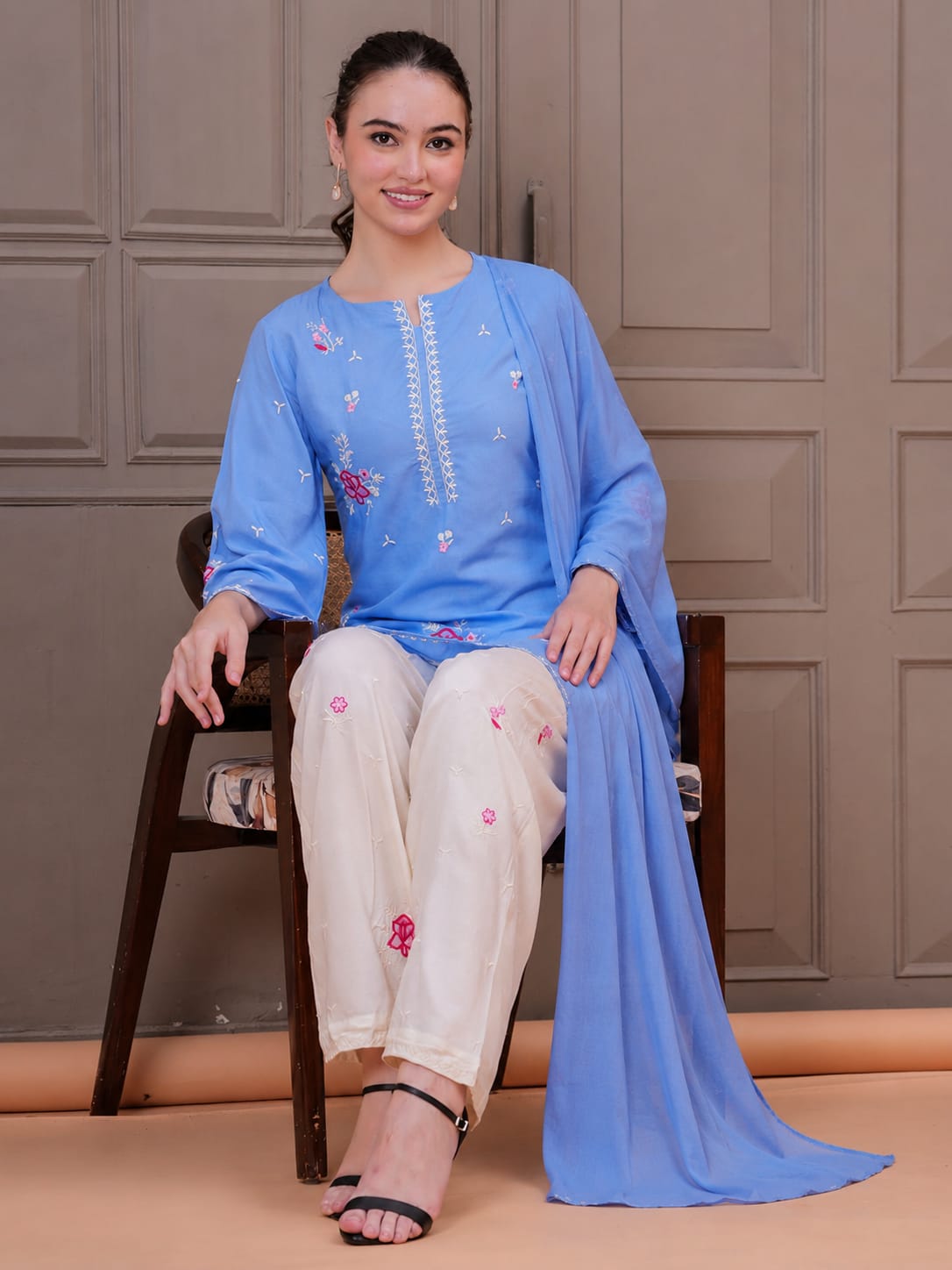 Iris Cotton Kurta Set