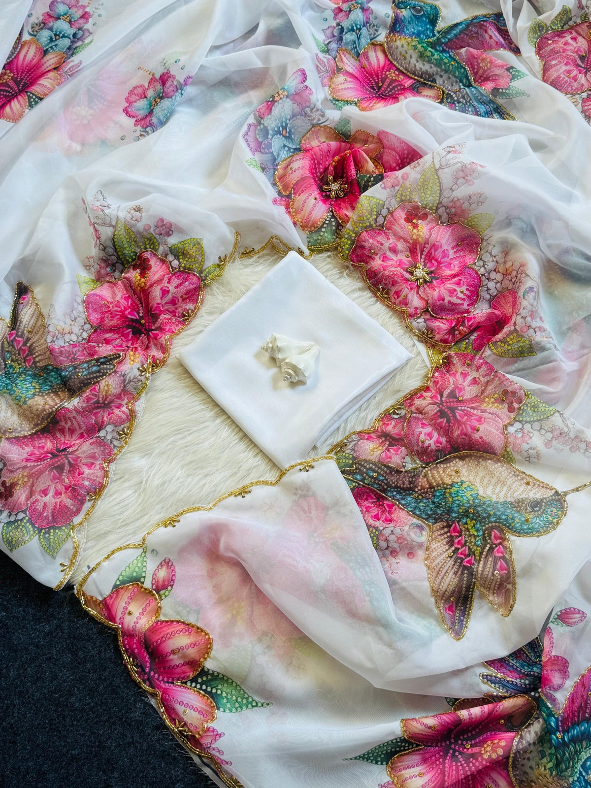 Gulbahar Sparrow Saree