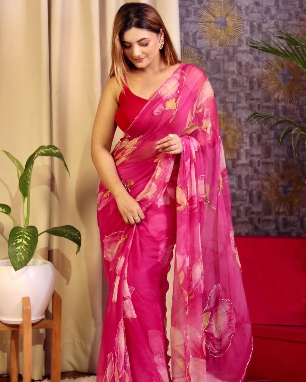 Iyla Floral Saree