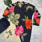 Black Petal Co-ord Set