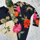 Black Petal Co-ord Set