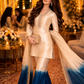 Azure Glow Ivory Suit