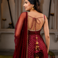 Ruby Raga Anarkali Set
