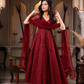 Ruby Raga Anarkali Set