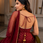 Ruby Raga Anarkali Set
