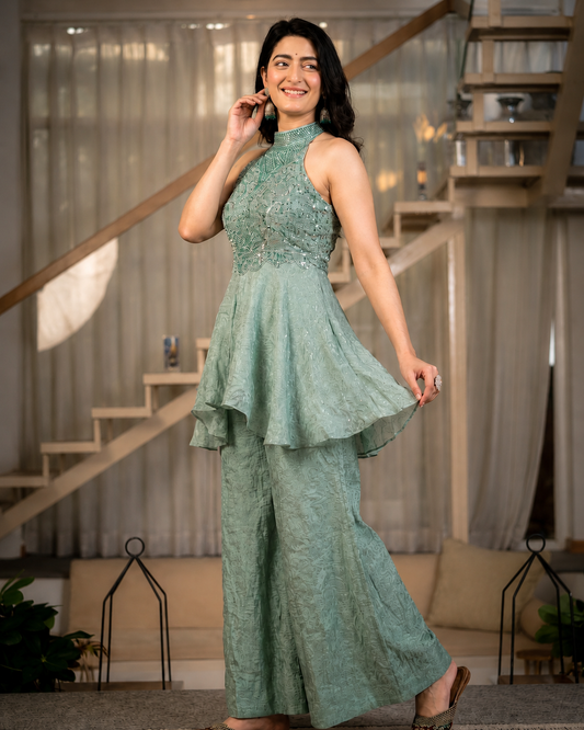 Sage Sparkle Co-ord Set