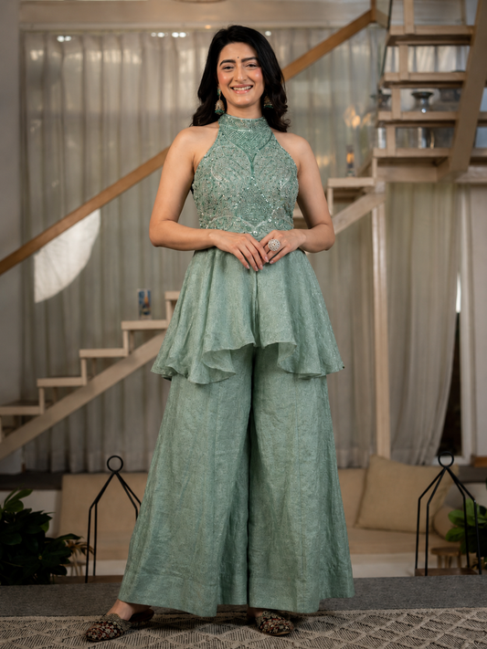 Sage Sparkle Co-ord Set