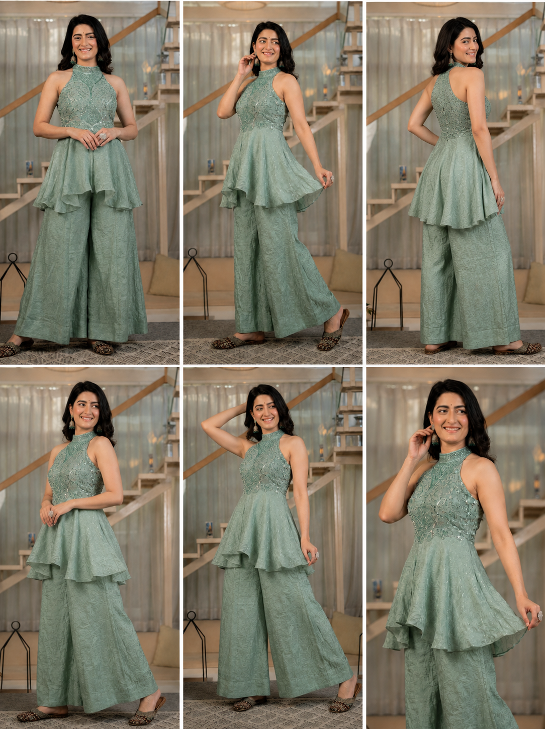 Sage Sparkle Co-ord Set