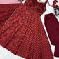 Ruby Raga Anarkali Set