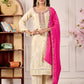 Ivory Rani Grace Suit Set