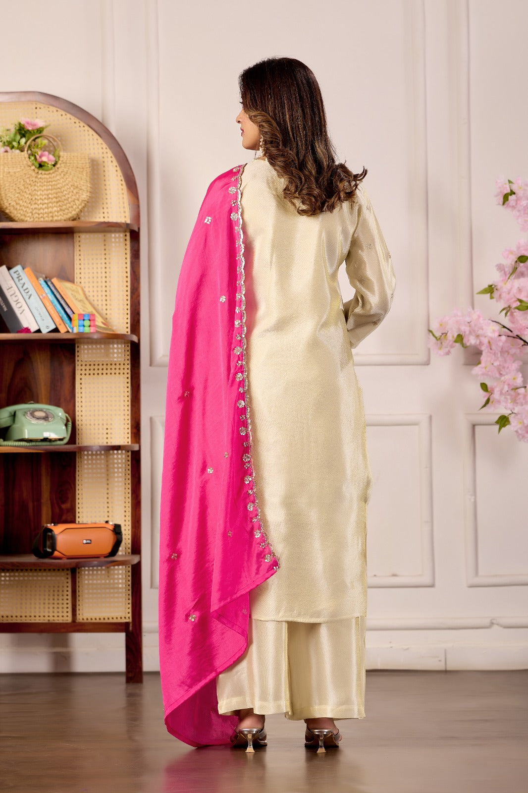 Ivory Rani Grace Suit Set
