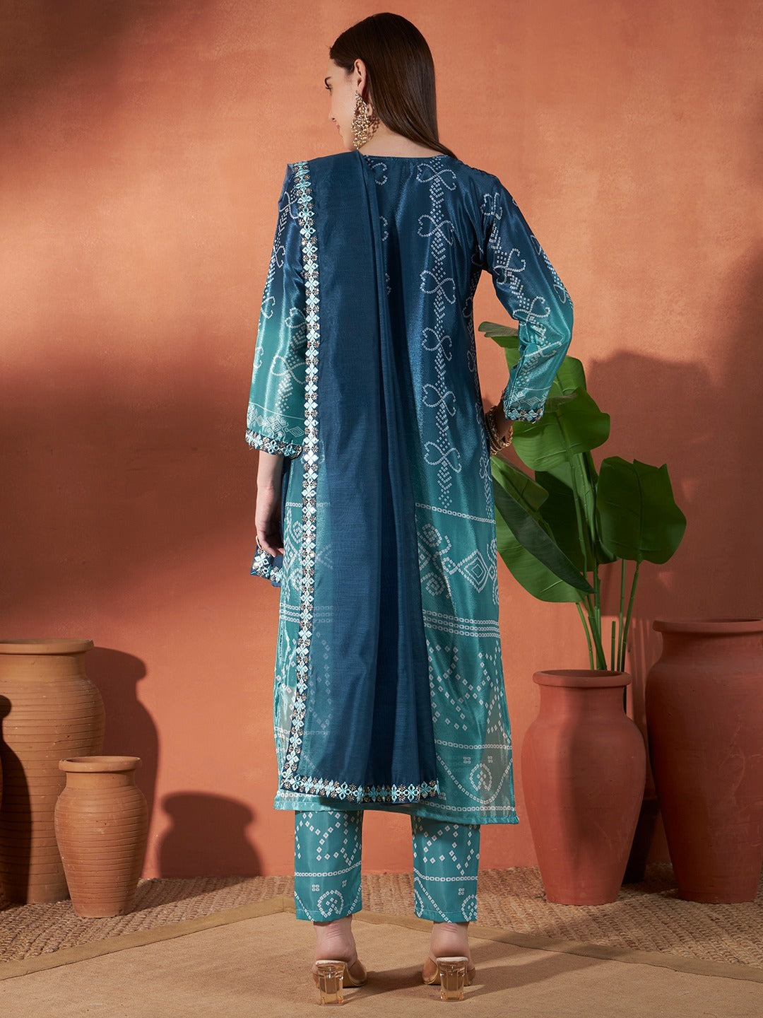 Bandhani Bliss Suit Set