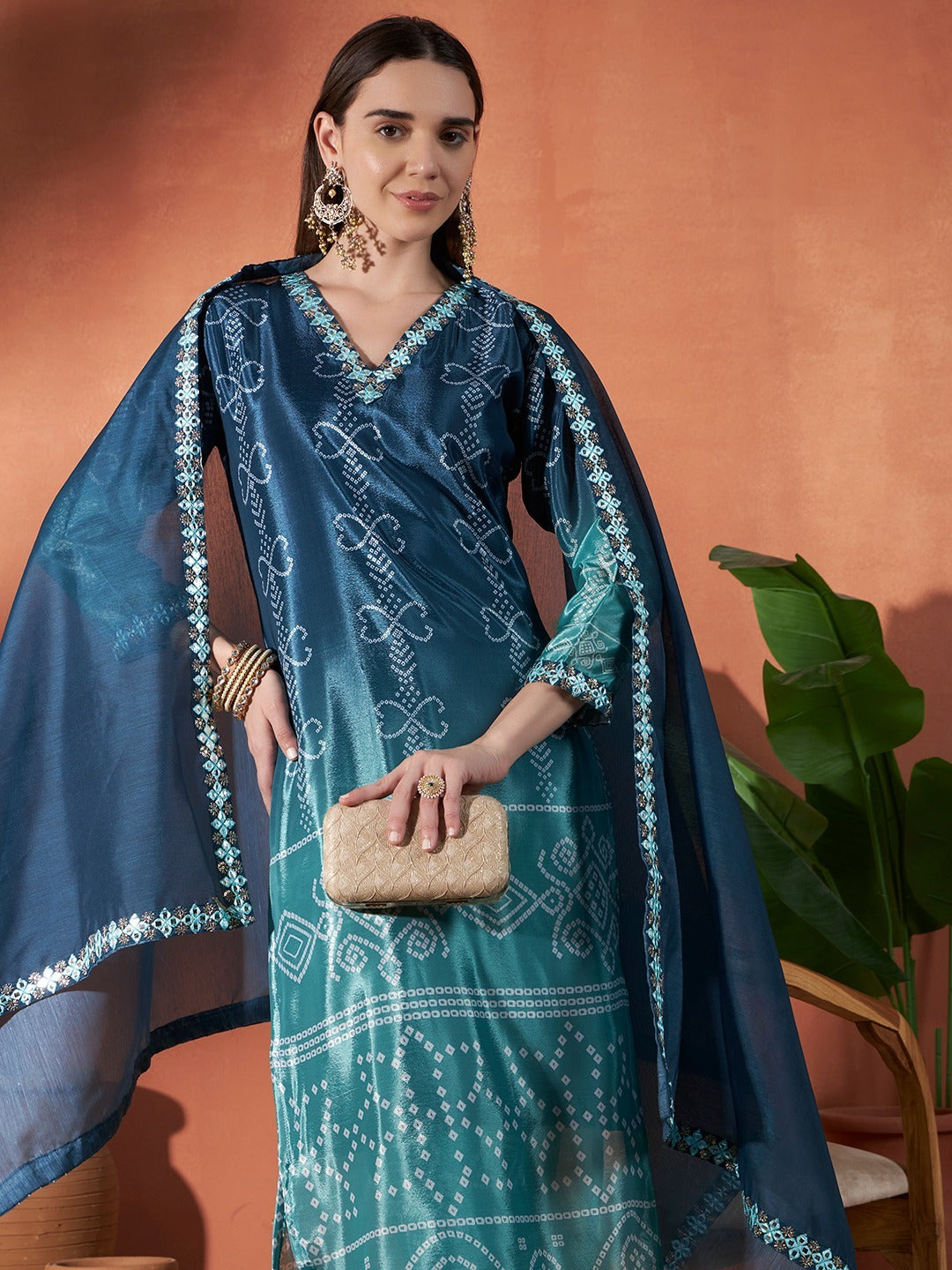 Bandhani Bliss Suit Set