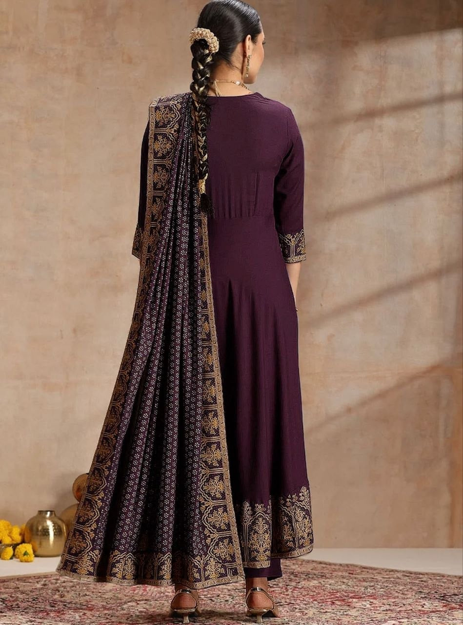 Zehra Heritage Anarkali Set
