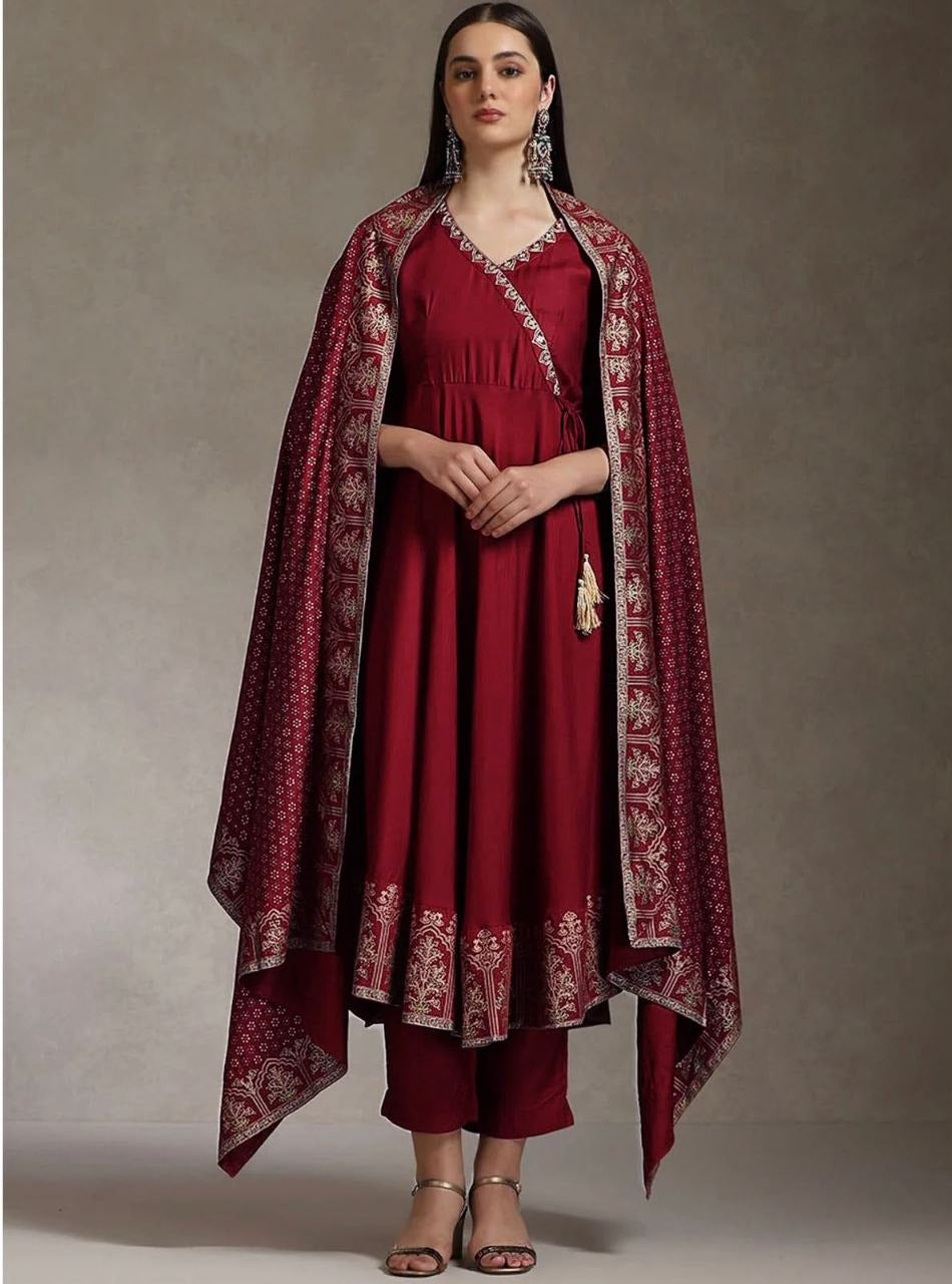 Zehra Heritage Anarkali Set