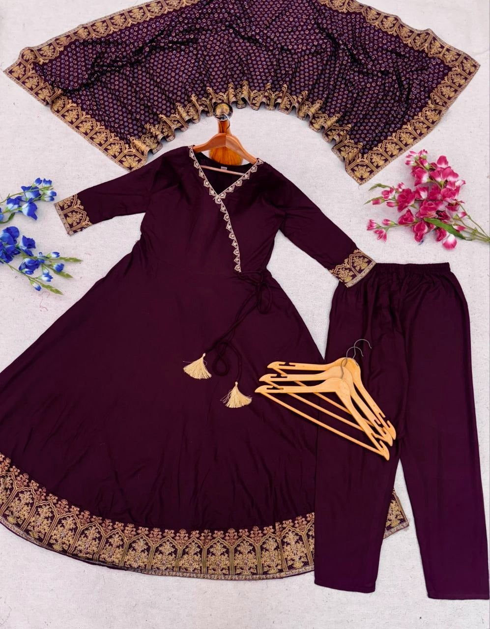 Zehra Heritage Anarkali Set