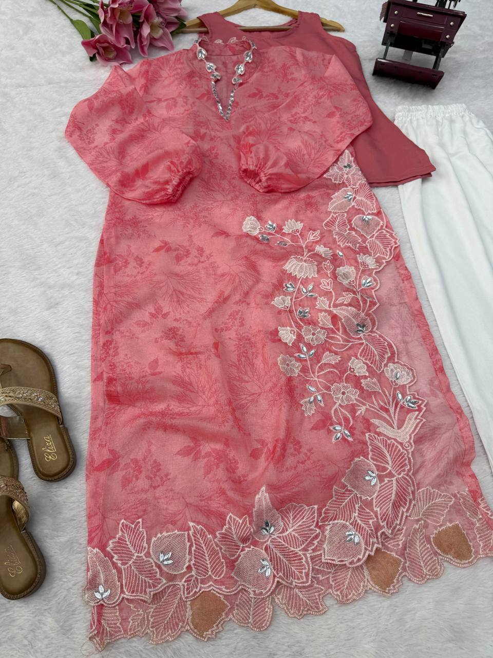 Elysian Bloom Kurta Set